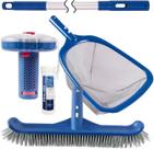Kit de Limpeza para Piscina POOLAZA Vara de Alumínio 146 cm 5 em 1 Kit de Limpeza para Piscina POOLAZA Vara de Alumínio 146 cm 5 em 1