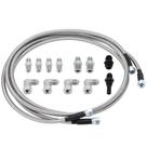 Kit de Línea de Manguera para Enfriador de Fluido de Transmisión de Acero Inoxidable PTFE