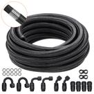 Kit de Linha de Combustível VEVOR 6AN - 20 Pés de Nylon Trançado com Aço Inoxidável Kit de Linha de Combustível VEVOR 6AN - 20 Pés de Nylon Trançado com Aço Inoxidável