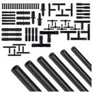 Kit de linha de vácuo IHOTDER, mangueira de silicone de 150 cm, 64 conectores