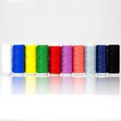 Kit de linha para costura com 10 unidades de cores sortidas 99m westpress - 10395 Kit de linha para costura com 10 unidades de cores sortidas 99m westpress - 10395