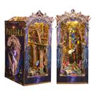 Kit de livro DIY Dollhouse Book Nook SL011