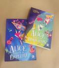 Kit de livros alice no país das maravilhas e alice através do espelho