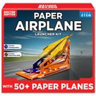 Kit de livros de avião em papel Doctor Jupiter com 50 aviões com mais de 6 anos