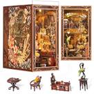 Kit de livros de casa de bonecas em miniatura DIY MiniCity Painter's Day