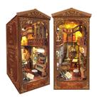 Kit de livros DIY Luuwik Book Nook com luz LED para adultos Kit de livros DIY Luuwik Book Nook com luz LED para adultos