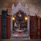 Kit de livros DIY Tagsonp Decor Quebra-cabeça de madeira 3D com luz LED