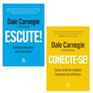 Kit de Livros, Escute! + Conecte-se! Dale Carnegie