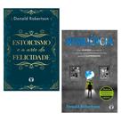 Kit de livros - estoicismo e a arte da felicidade + resiliência