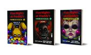 Kit de Livros: Five Nights at Freddy's: Pavores de Fazbear Vols. 1, 2 e 3 - Mergulho na Escuridão & Caçador & Hora de Acordar Capa Comum