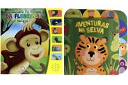 Kit de livros infantil Pequenos Exploradores: Aventura na Selva + Conhecendo os Sons da Floresta Macaco - Crianças 3+