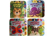 Kit de livros infantis: pequenos exploradores - 4 vol - editora: Ciranda Cultural