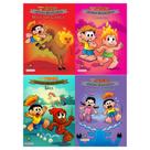 Kit de livros turma da mônica - lendas brasileiras para ler: mula sem cabeça + curupira + saci + cabra cabriola