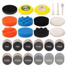Kit de Lixa e Polimento 145 Peças 3" Grãos 60-10000 Kit de Lixa e Polimento 145 Peças 3" Grãos 60-10000