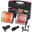 Kit de luces inalámbricas para remolque UNIFULL con LED magnético recargable por USB