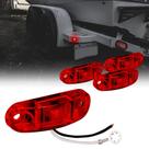 Kit de Luces Marcadoras para Remolque TRUE MODS 4 piezas 2.5" LED Rojo