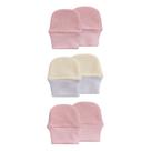 Kit de Luvas com 03 Pares para Recém Nascido Bublim