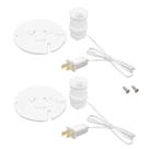 Kit de luz Blow Mold Norward, conjunto de 2 conjuntos, cabo E27 E26, 1,7 m