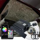Kit de luz de fibra óptica AKEPO Twinkle Meteor RGBW 16W com APP
