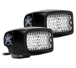 Kit de Luz de Ré LED RIGID SR-M PRO Difusa com 2 Peças