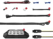 Kit de Luz de Realce para Veículo XKGLOW ROCKADV com 8 LEDs Multicoloridos