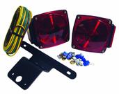 Kit de luz de reboque attwood 14060-7 LED submersível prateado Kit de luz de reboque attwood 14060-7 LED submersível prateado