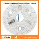 Kit De Luz De Teto LED Dimmable De 5.3 Polegadas Com Ventilador, 15W, 3000K, 4200K, 6500K, Redondo, Kit De Luz De Teto LED Dimmable De 5.3 Polegadas Com Ventilador, 15W, 3000K, 4200K, 6500K, Redondo,