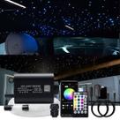 Kit de luz de teto Star para luzes de fibra óptica AKEPO 16W RGBW