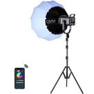 Kit de luz de vídeo GVM 150W RGB 2700K-7500K bicolor CRI 97+