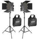 Kit de luz de vídeo LED Neewer Bi Color 660 com suporte (pacote com 2)
