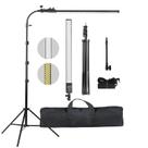 Kit de luz fotográfica LED FEIFANTEAM para estúdio e vídeo