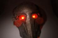 Kit de luz LED com Red Eye Superhero Halloween, 2 unidades Kit de luz LED com Red Eye Superhero Halloween, 2 unidades