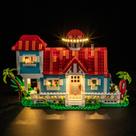 Kit de luz LED Mililier para Lego 43268 Lilo e Stitch Beach House
