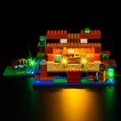 Kit de luz LED para Lego Minecraft The Frog House 21256
