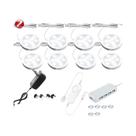 Kit De Luz LED RGB Dimmable Tuya Zigbee Para Abaixo Do Armário, Controle Por Voz DC12V Para
