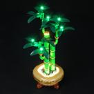 Kit de luz LED Rorliny Lucky Bamboo Plant Décor 10344 Lego