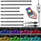 Kit de luz LED Underglow para motocicleta Kairiyard 8PCS App Control