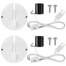 Kit de luz Meonum E27 E26 Socket Cord Switch 1,5 m 125V