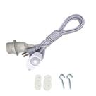 Kit de luz pendente Mocomfor Cord Dimmer Switch de 4,5 m branco