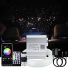 Kit de luzes de fibra óptica AKEPO Twinkle RGBW 10W com controle APP