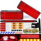 Kit de luzes de reboque RONSTA Boat LED com barra de luz à prova d'água