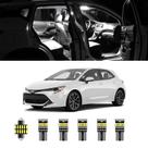 Kit de luzes LED interiores AWALITED Corolla para 2013-2021
