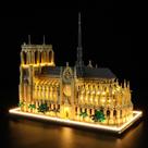 Kit de luzes para Lego Notre Dame Cathedral 21061 da BRIKSMAX