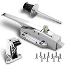 Kit de maçaneta e trava de porta Preruner para refrigerador portátil