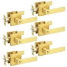 Kit de maçanetas Probrico Gold Privacy Square Interior x6