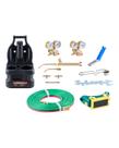 Kit de Maçarico Oxiacetileno VEVOR Portátil 14 Peças com Mangueira Kit de Maçarico Oxiacetileno VEVOR Portátil 14 Peças com Mangueira