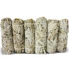 Kit de manchas de sálvia BHOLI SAGE PLUS White Sage Sticks x6 10cm Kit de manchas de sálvia BHOLI SAGE PLUS White Sage Sticks x6 10cm