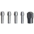 Kit de Mandril e Pinças para Micro Retíficas 5 Peças 4485 - 2615504485000 - DREMEL