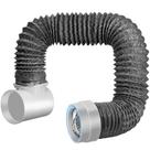 Kit de mangueira de ventilação do secador Matework, cotovelo de 4 polegadas e 90 graus, 6 camadas