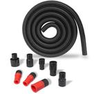 Kit de mangueira para coleta de pó Peachtree 3 m com 8 conexões Kit de mangueira para coleta de pó Peachtree 3 m com 8 conexões